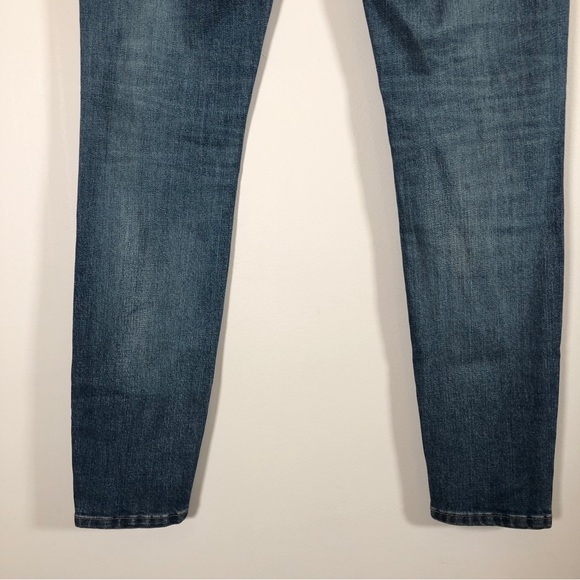 Everlane The Mid-Rise Skinny Jeans Women's Size 24 Medium Blue Stretch Denim - Picture 13 of 16